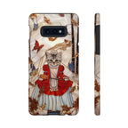 Custodia per Samsung Galaxy con motivo principessa gatto vintage