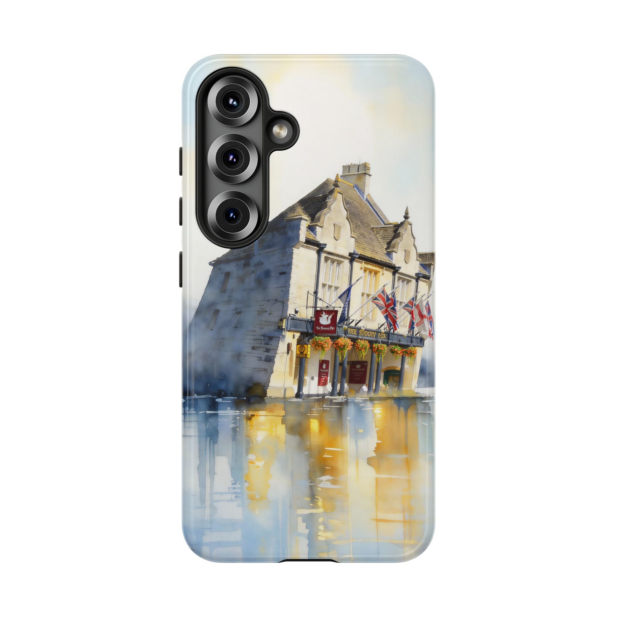 English Village Hotel Aesthetic Samsung Galaxy Phone Case