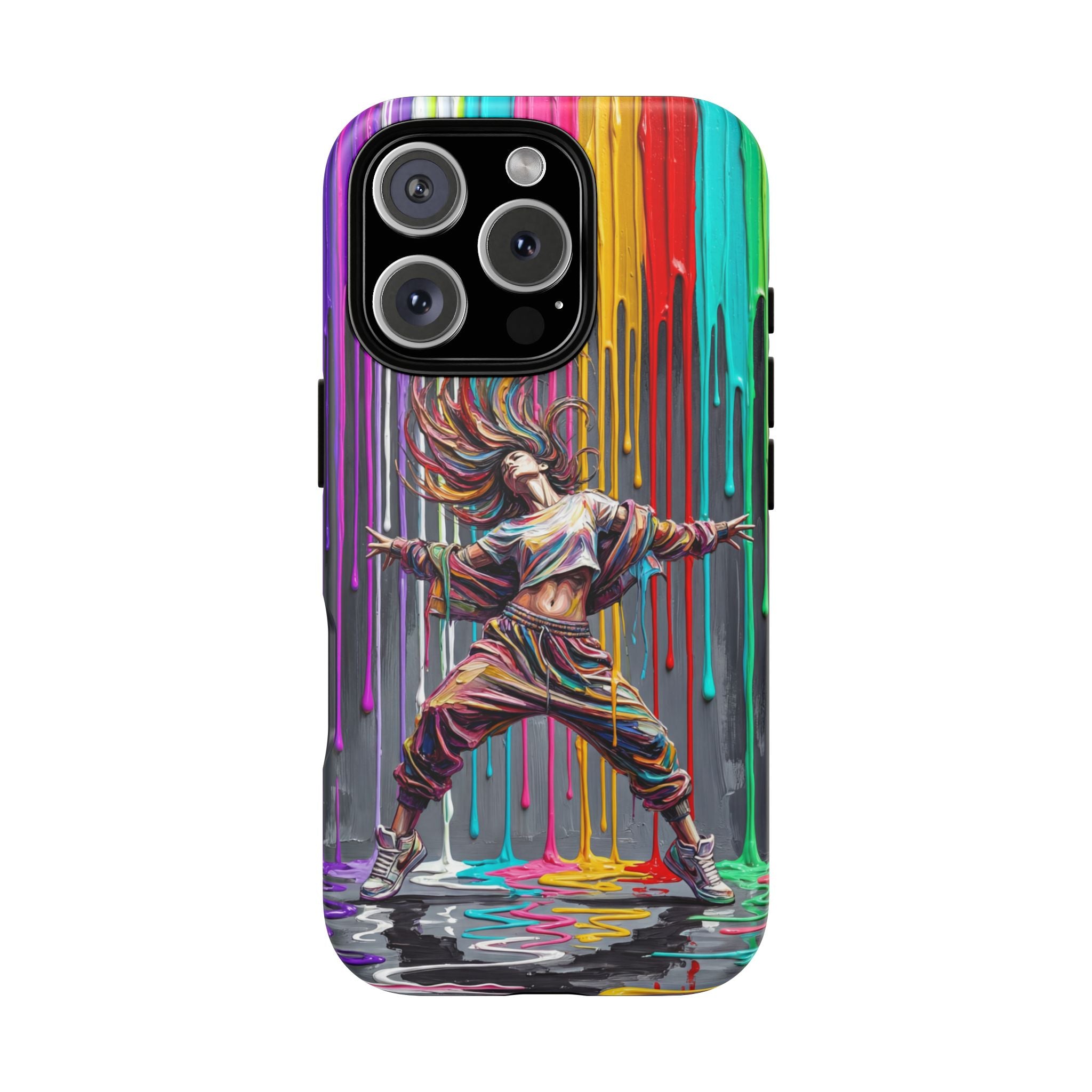 iPhone Case | Colorful Street Dance Drip Design