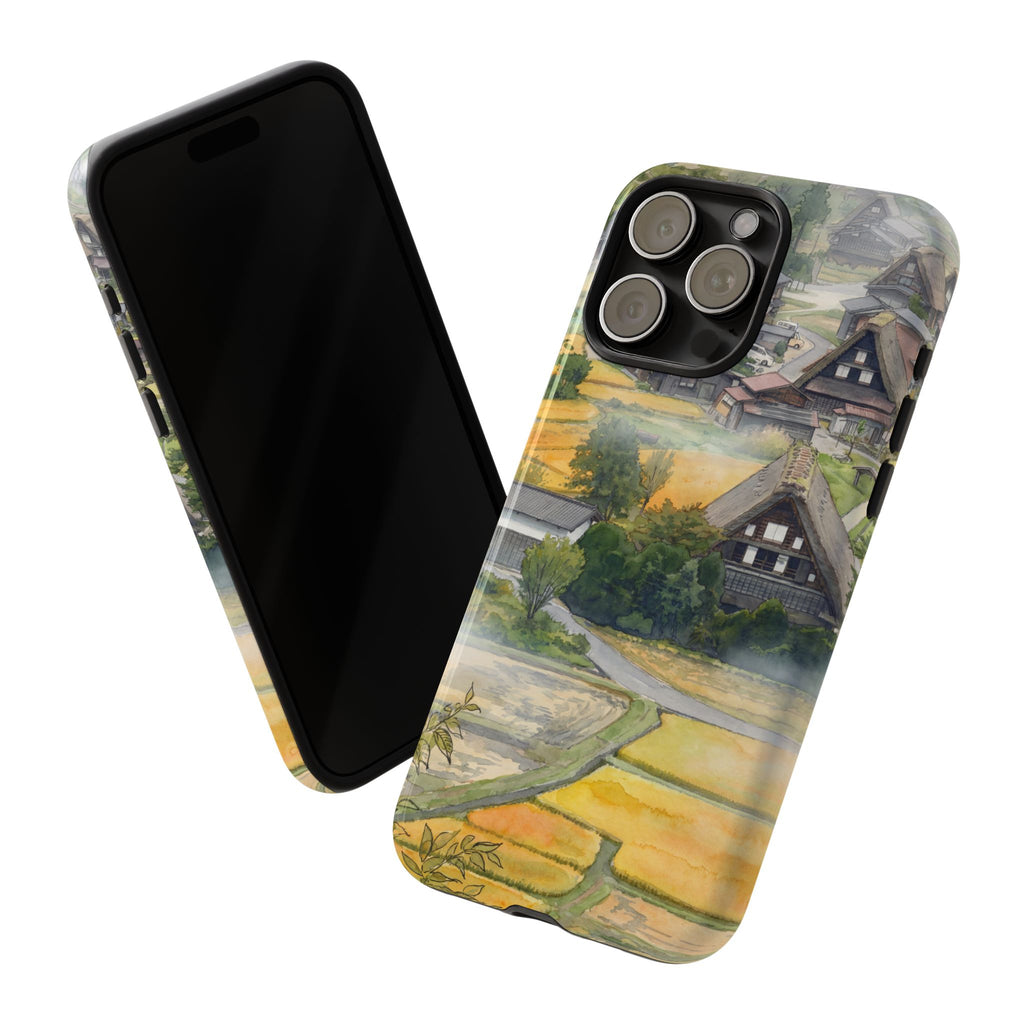 Shirakawa Whisper | Japan Watercolour iPhone Case