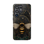 Golden Bee Samsung Galaxy Phone Case | Vintage Bee Art Cover
