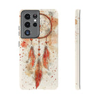 Dreamcatcher Tough Samsung Galaxy Case | Watercolour Feather