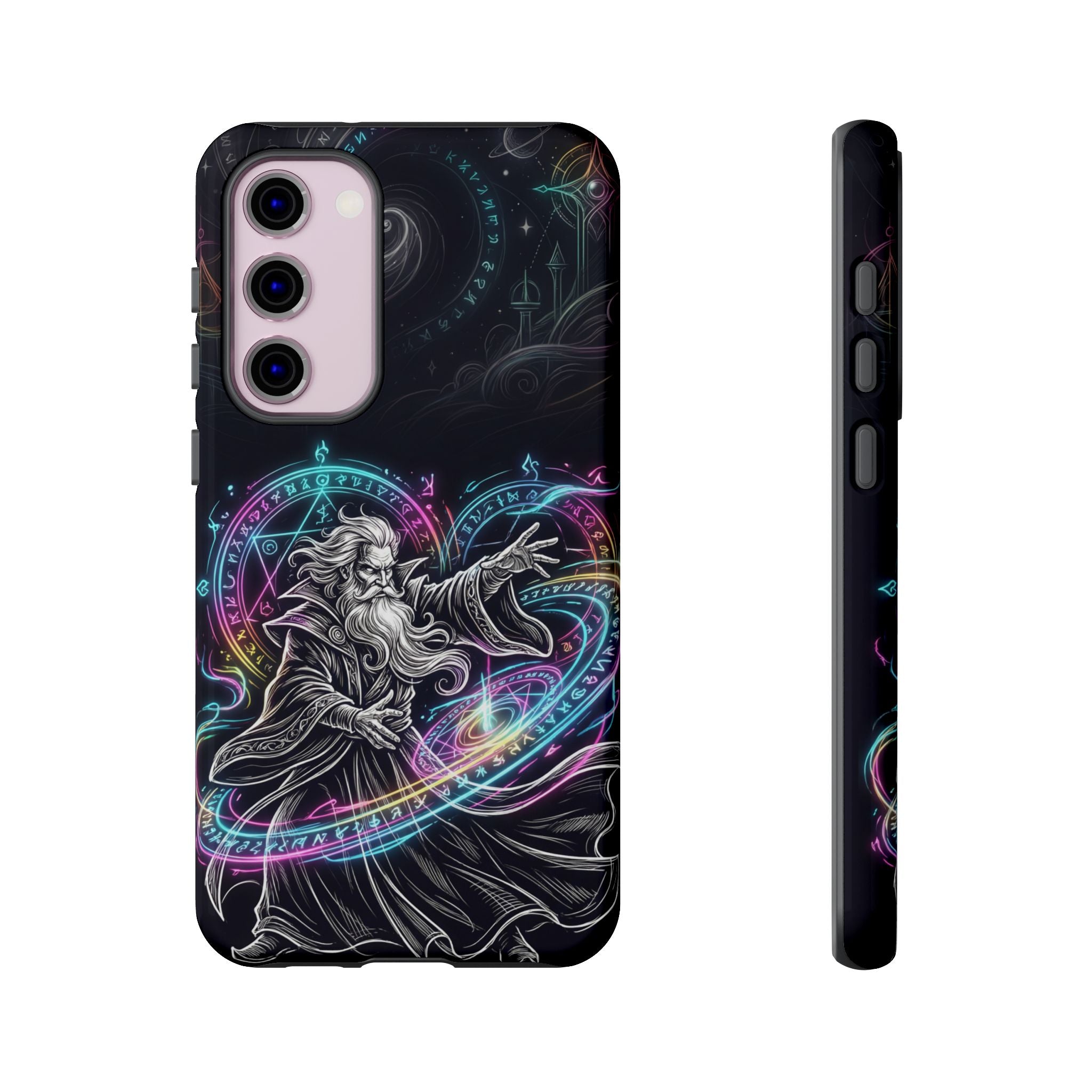 Neon Spell Art Wizard Magic Samsung Galaxy Phone Case