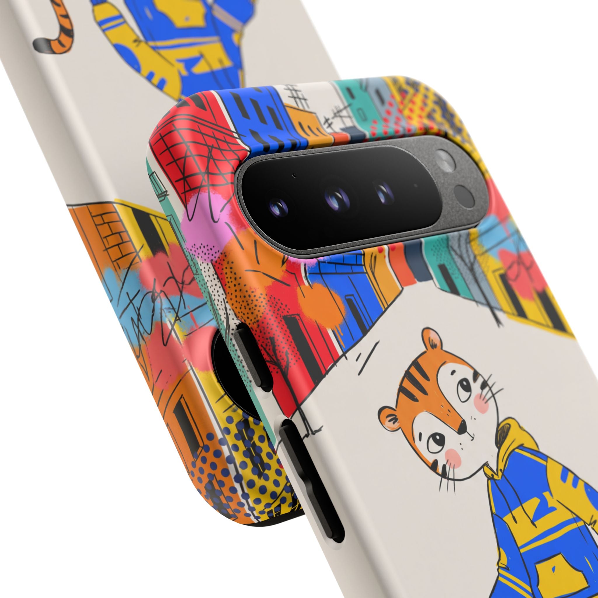 Skater Tiger Google Pixel Phone Case