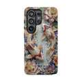 Koi Pond Tough Samsung Galaxy Phone Case | Ornamental Lotus & Koi Fish Protective Cover