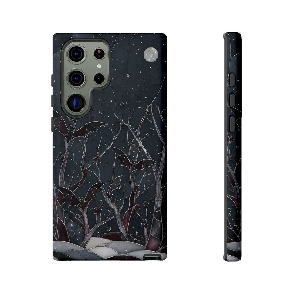 Gothic Bat Samsung Galaxy Phone Case | Moonlit Forest Phone Case