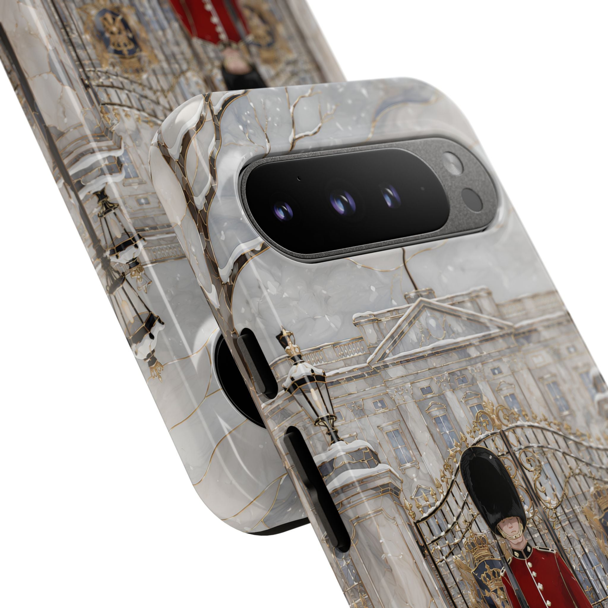 London Guard Google Pixel Phone Case | Winter Palace Scene iPhone Case