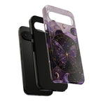 Celestial Butterfly Google Pixel Phone Case | Zodiac Moon Phase Phone Case