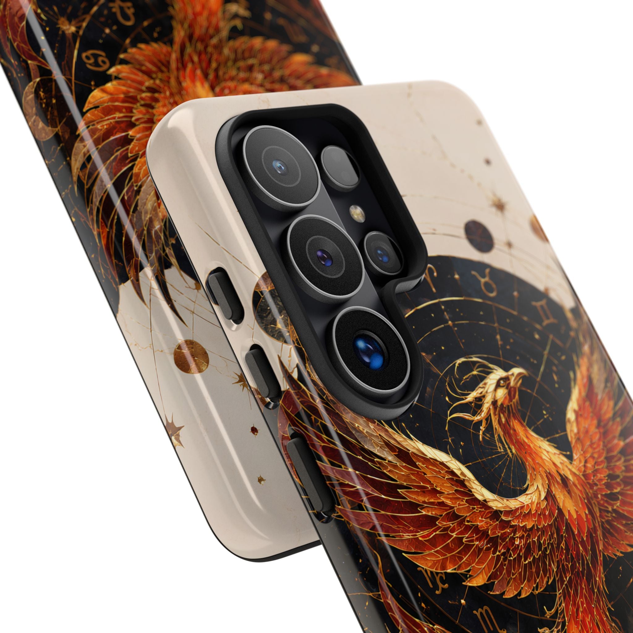 Phoenix Samsung Galaxy Phone Case | Celestial Fire Bird Case