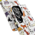 Dog Pattern Samsung Galaxy Case | Cute Colourful Dogs