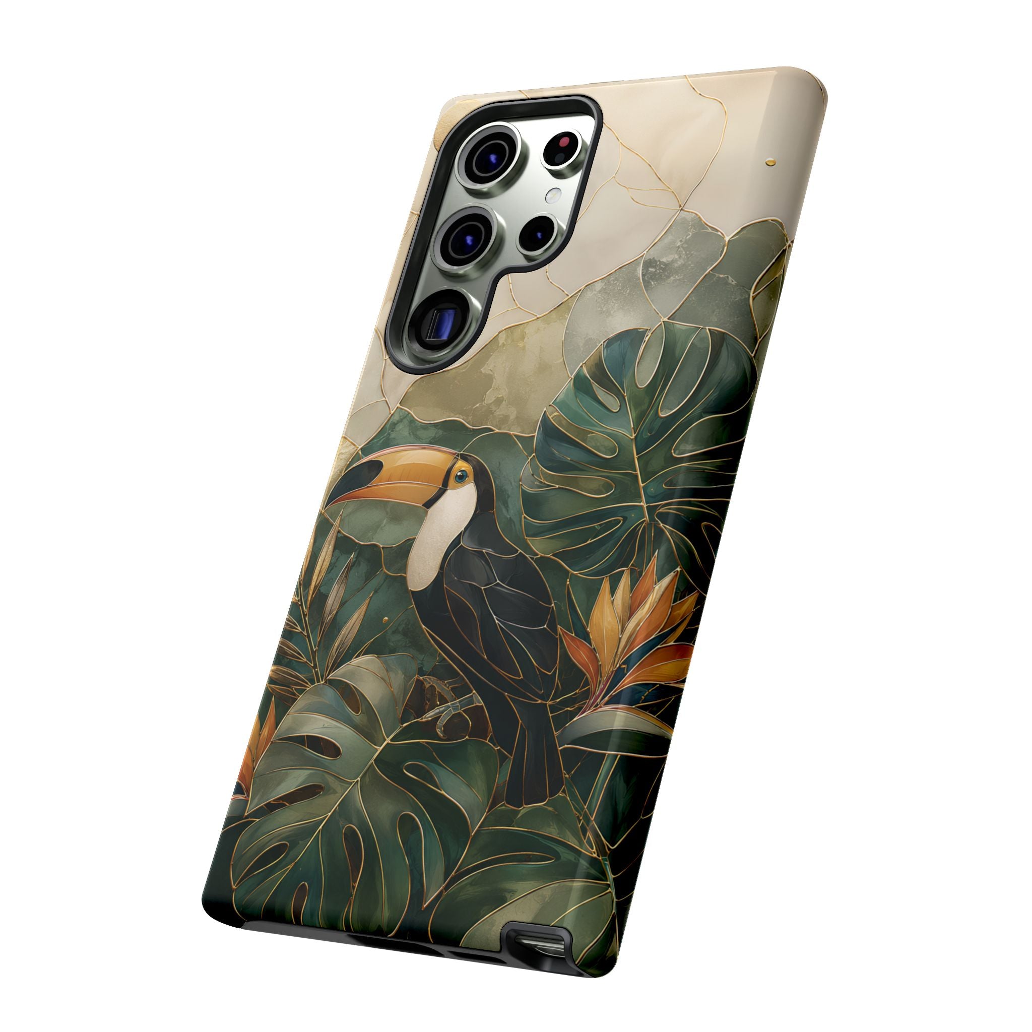 Toucan Samsung Galaxy Phone Case | Tropical Bird Phone Cover
