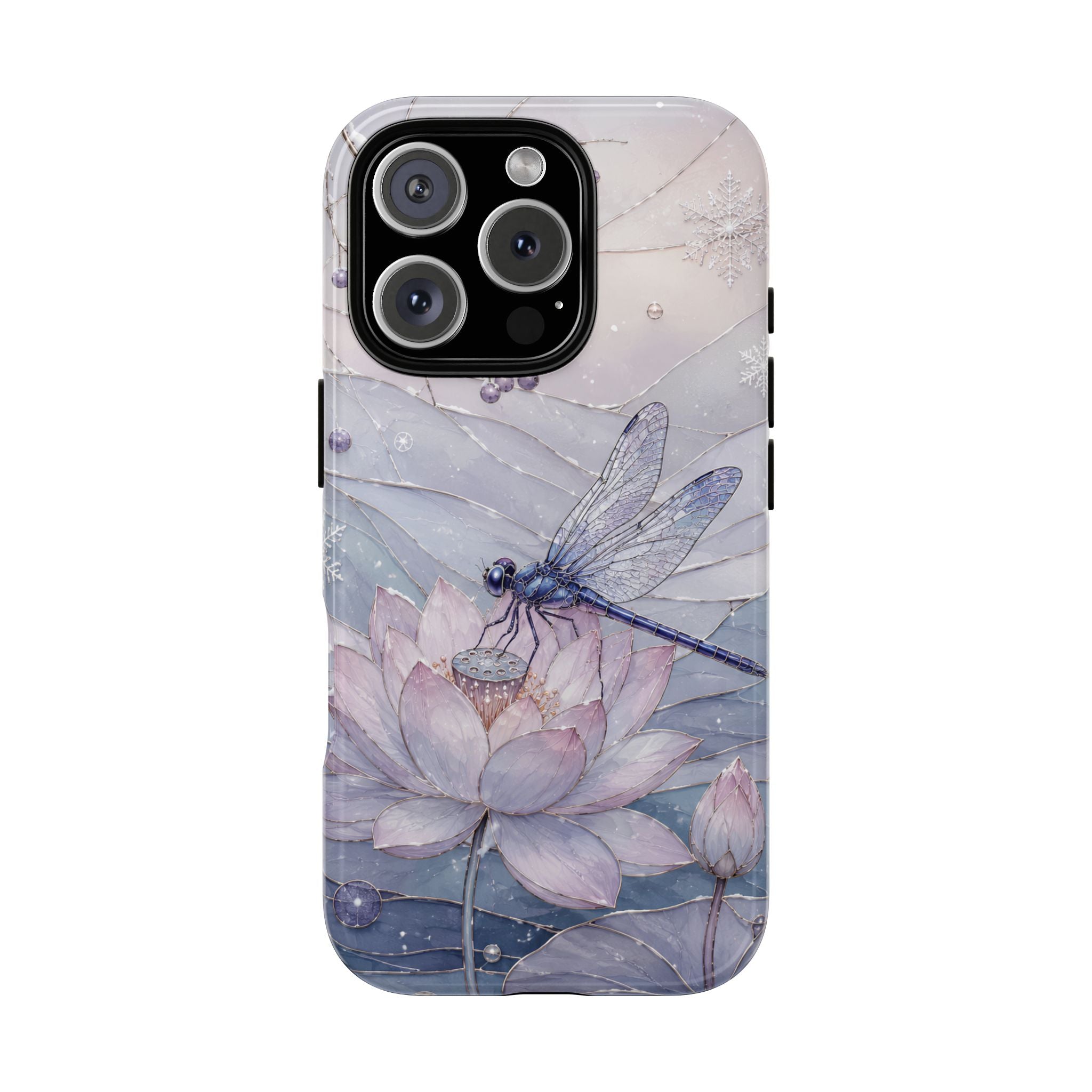Lotus Dragonfly iPhone Case | Water Lily iPhone Case