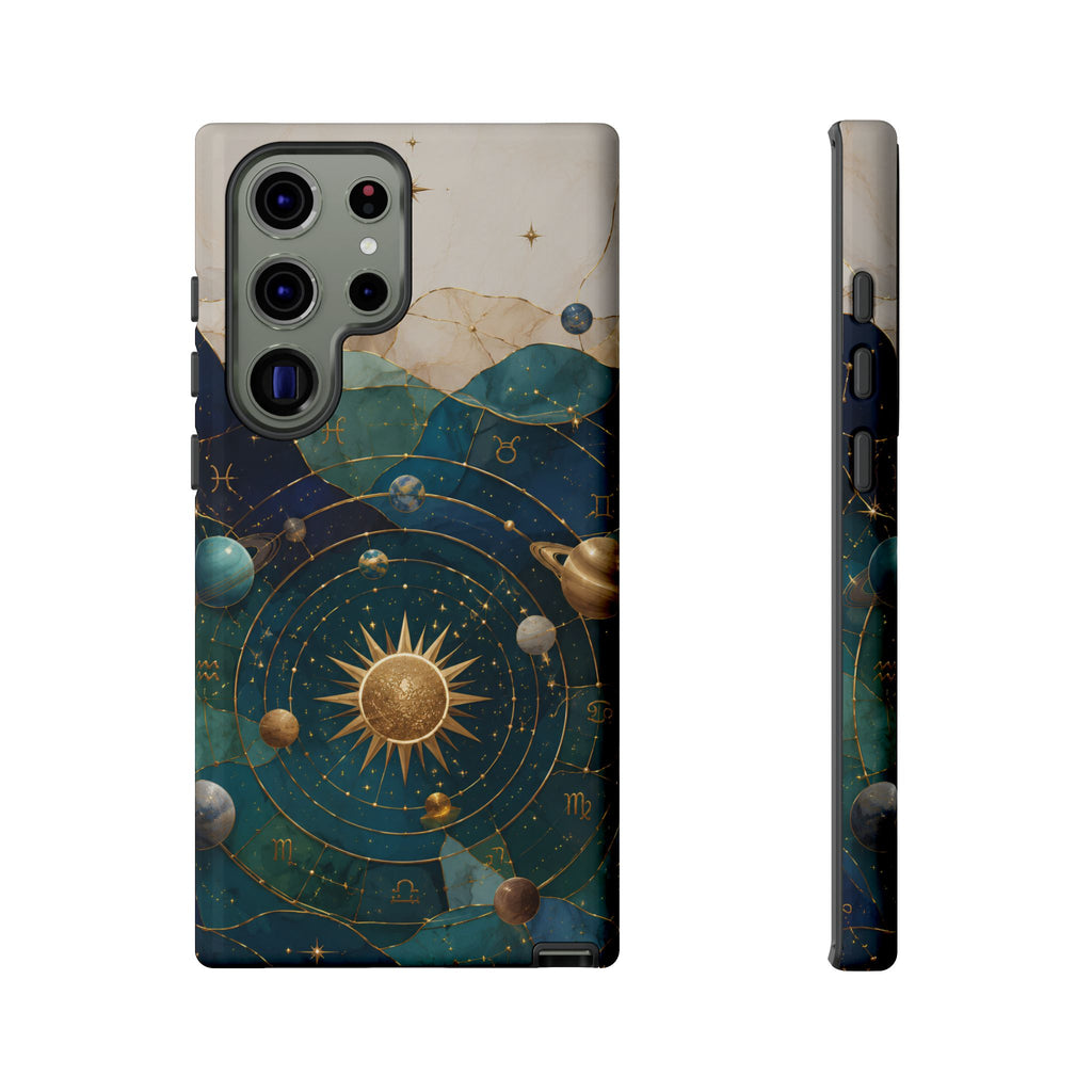 Celestial Sun Samsung Galaxy Phone Case | Zodiac Phone Case