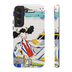 Nautical Cow Graphic Protective Samsung Galaxy Phone Case