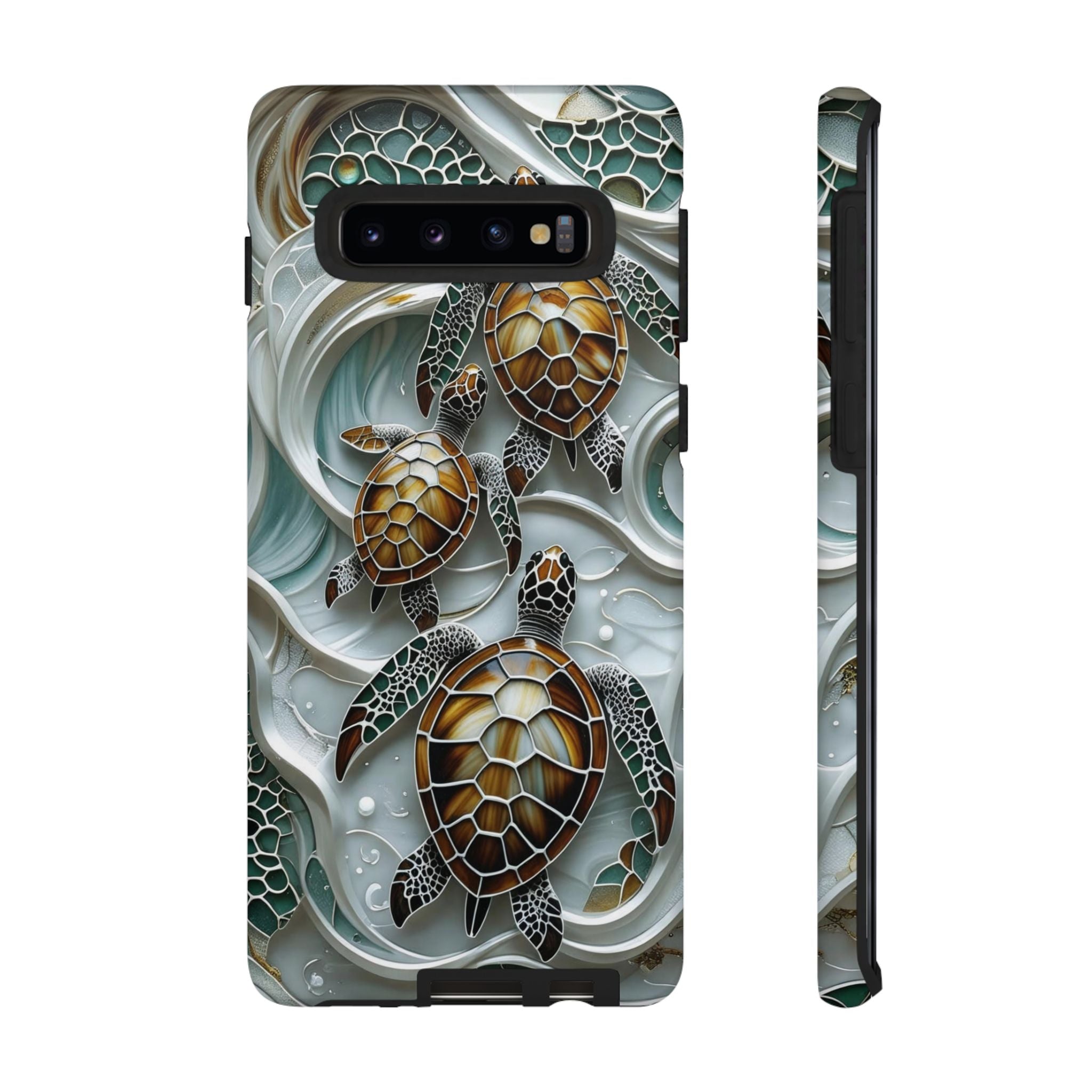 Sea Turtle Samsung Galaxy Case — Ocean Waves Protective Cover