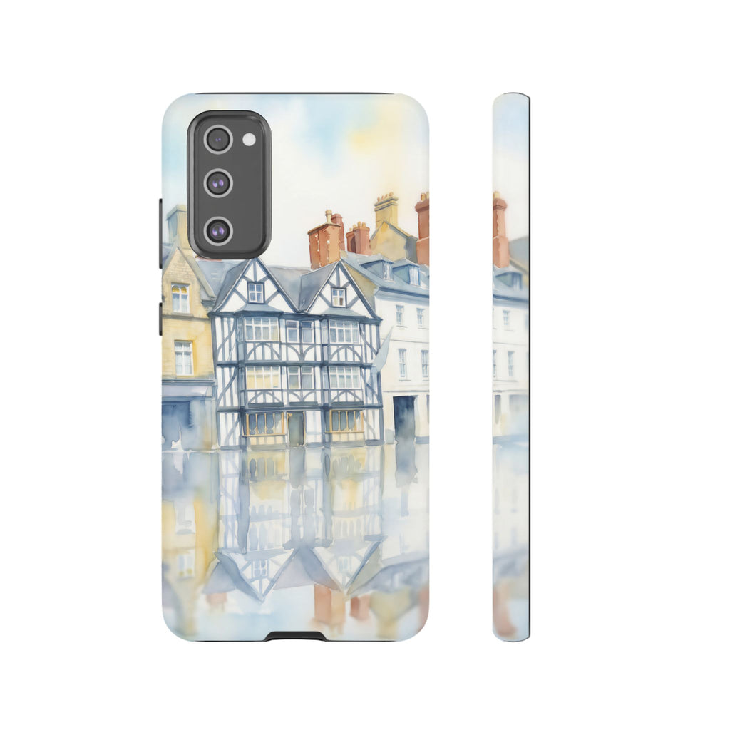 English Tudor Building Aesthetic Samsung Galaxy Phone Case