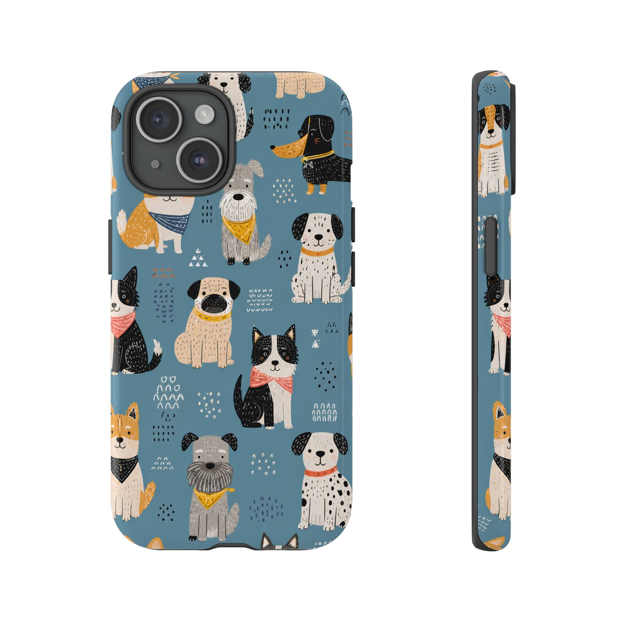 Dog Lover iPhone Case | Cute Dog Pattern Cover
