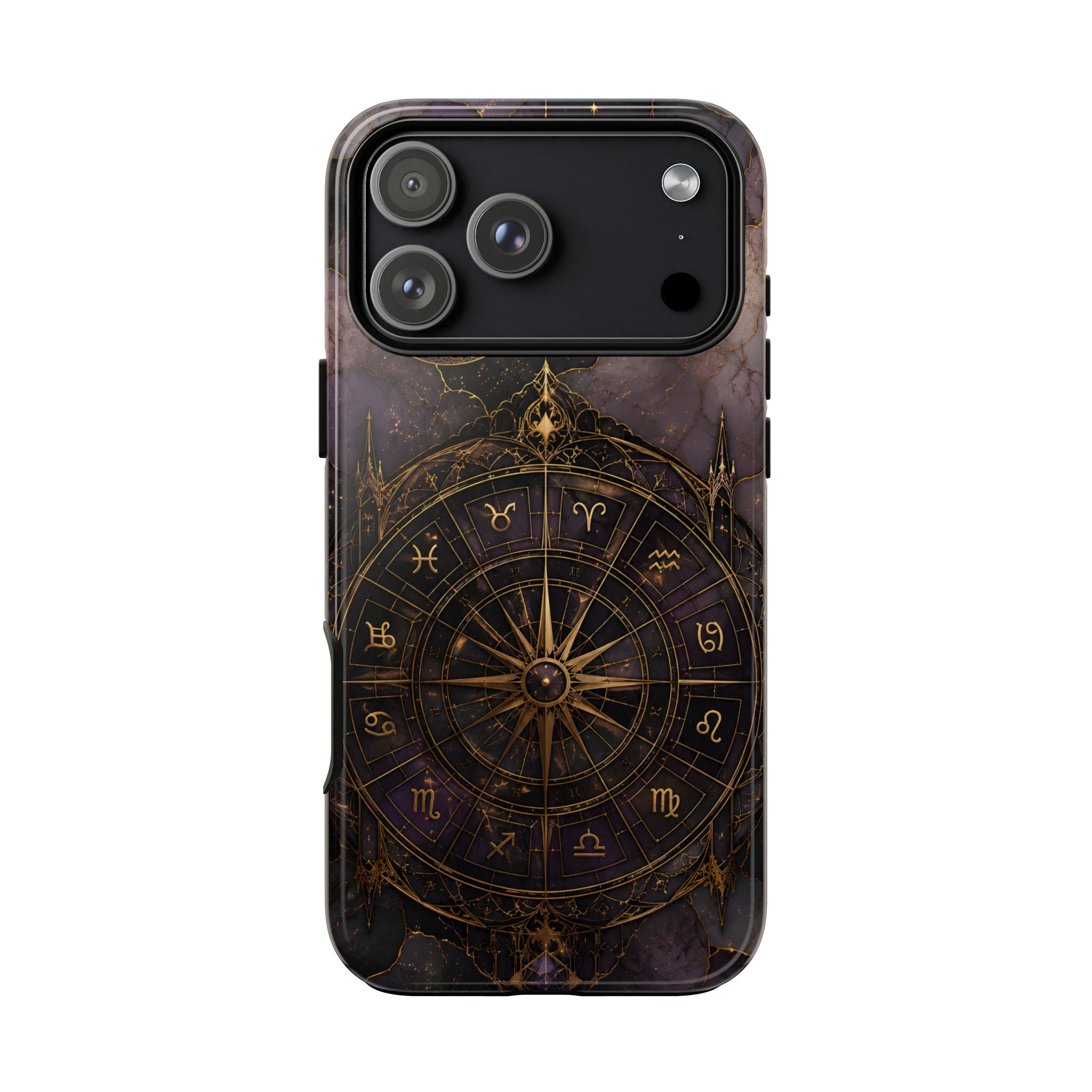 Vintage Astrology Compass iPhone Case | Celestial Zodiac iPhone Case