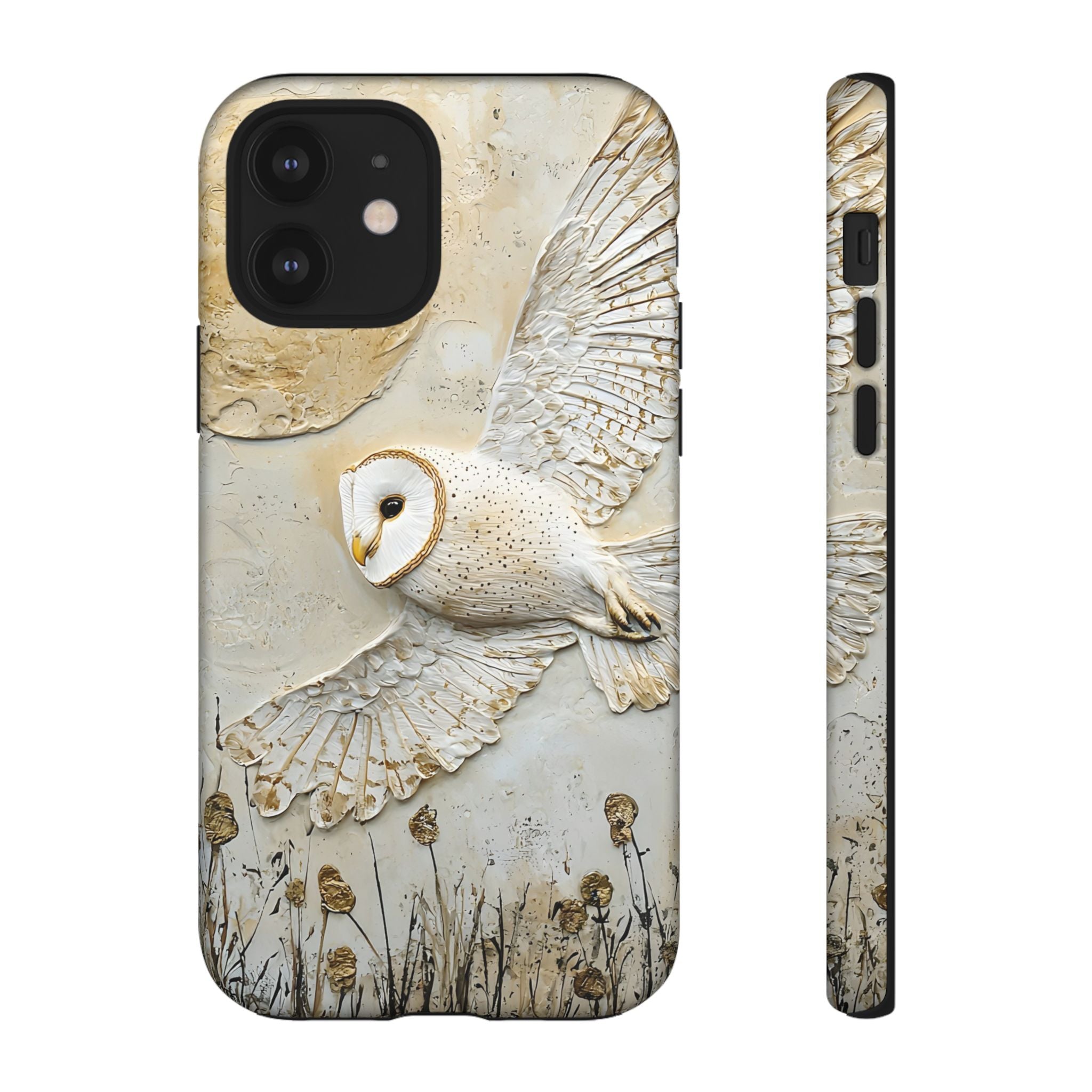 Barn Owl iPhone Case — Elegant Flying Owl Wildlife