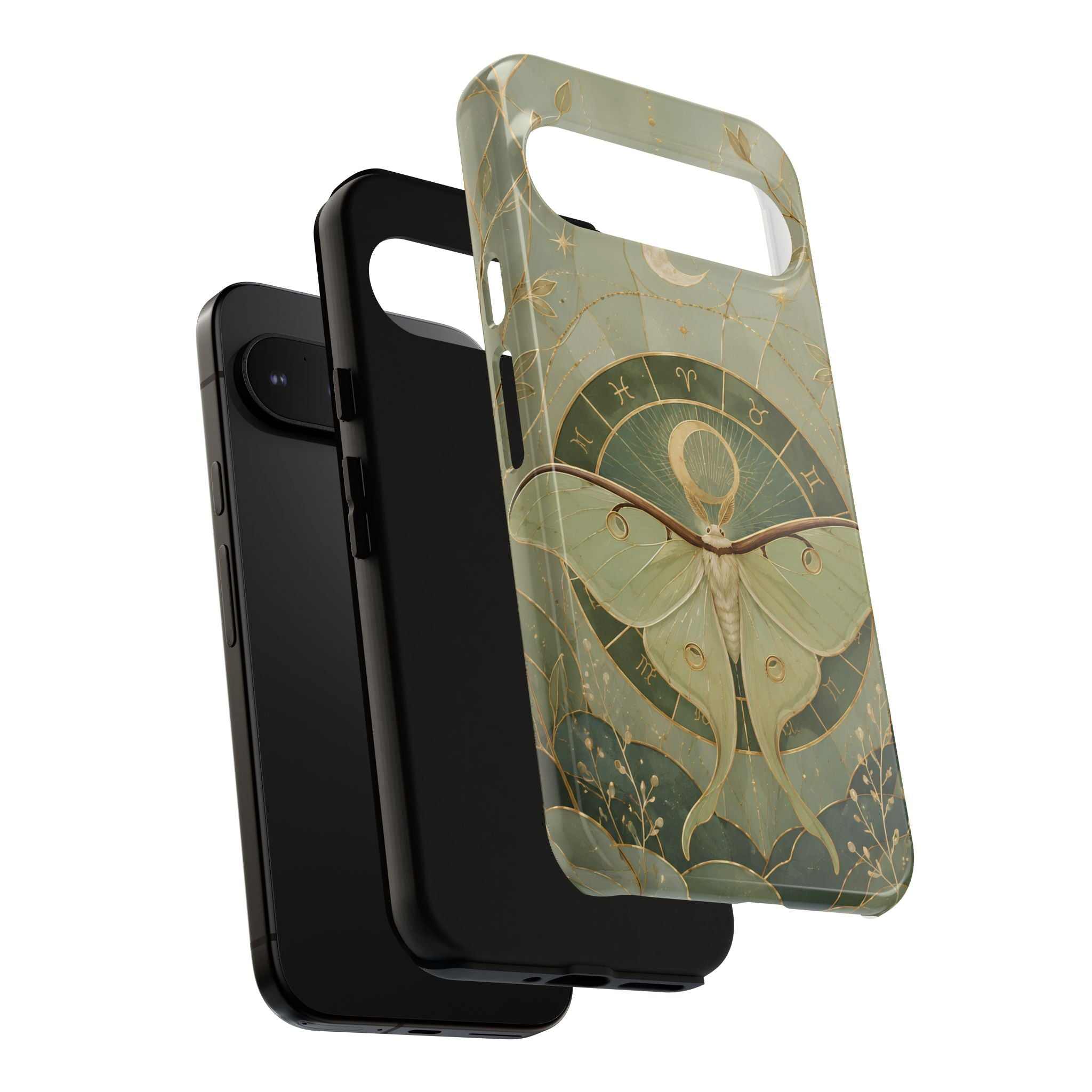 Luna Moth Google Pixel Phone Case | Celestial Moth Phone Case