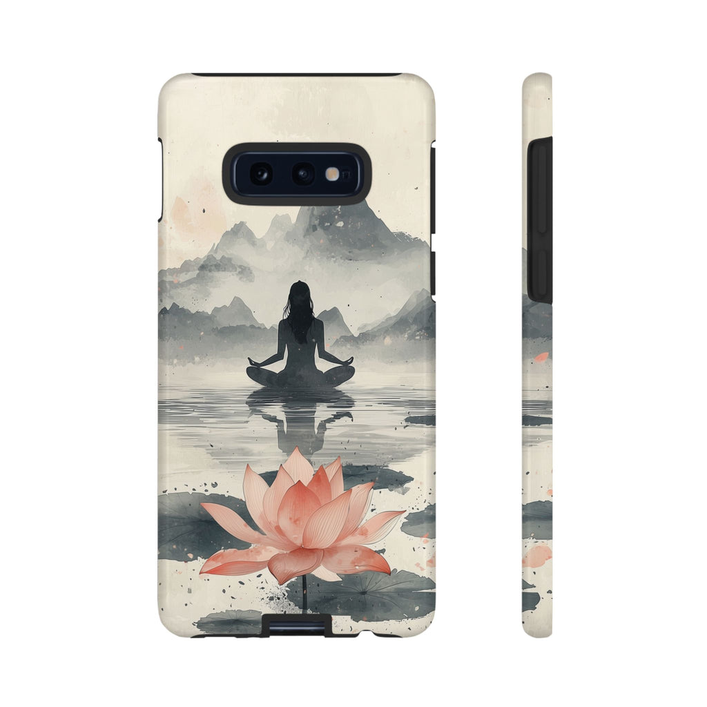 Zen Yoga Meditation Lotus Samsung Galaxy Phone Case