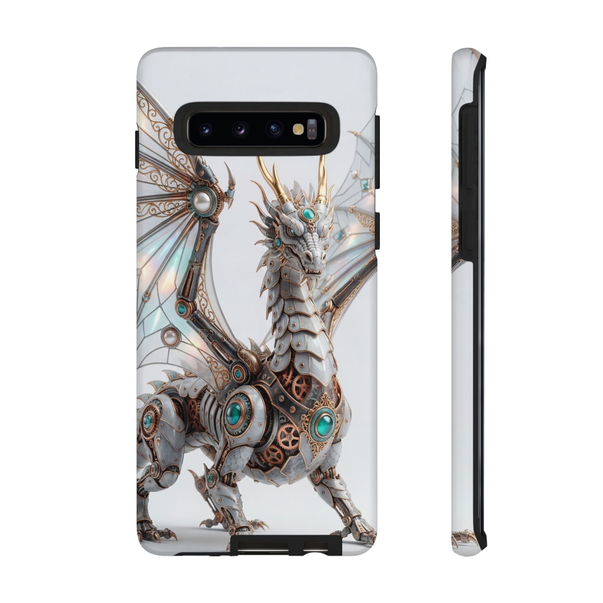 Steampunk Mechanical Dragon Samsung Galaxy Case — Fantasy Armor Protective Cover