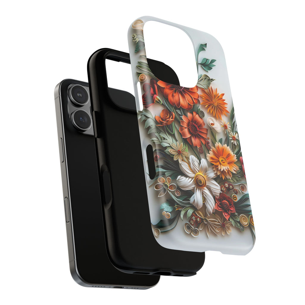 Floral Autumn Bouquet Tough MagSafe Phone Case