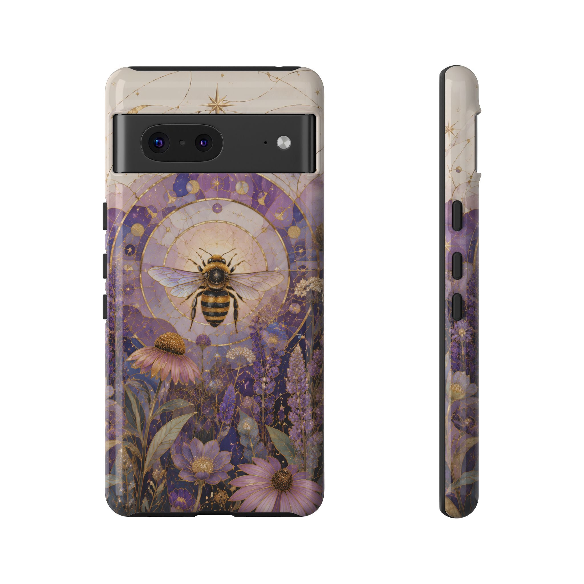 Honey Bee Google Pixel Phone Case | Botanical Bee Phone Case