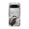Badger Google Pixel Phone Case | Stained Glass Wildlife Phone Case