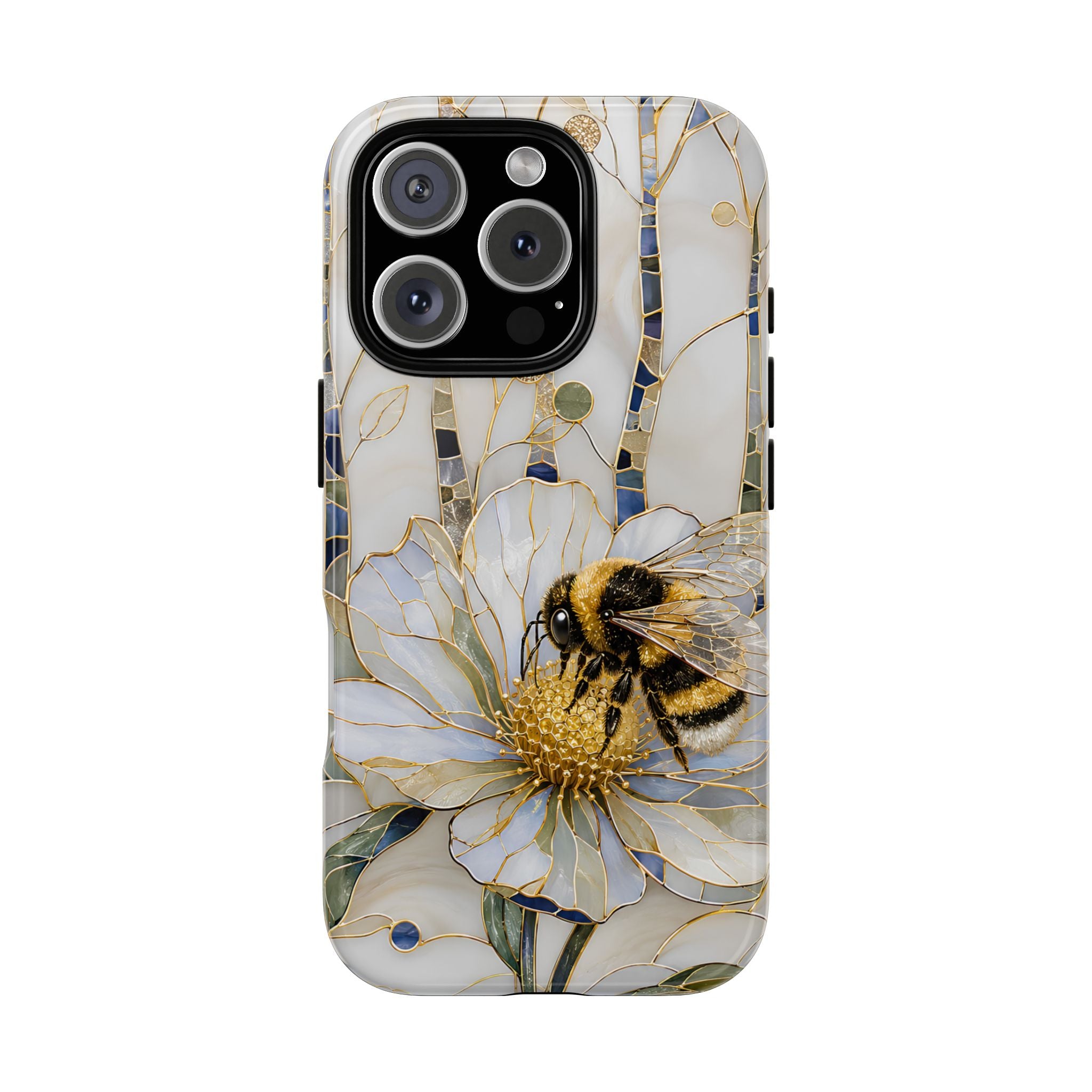 Bumblebee iPhone Case | Stained Glass Bee iPhone Case