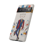 Leopard Executive Google Pixel Phone Case | Business Chic Illustrated