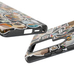 Cute Cats Sticker Tough Samsung Galaxy Phone Case