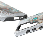 Butterfly Gem Phone Case — Steampunk Teal Jewel Samsung Galaxy Case