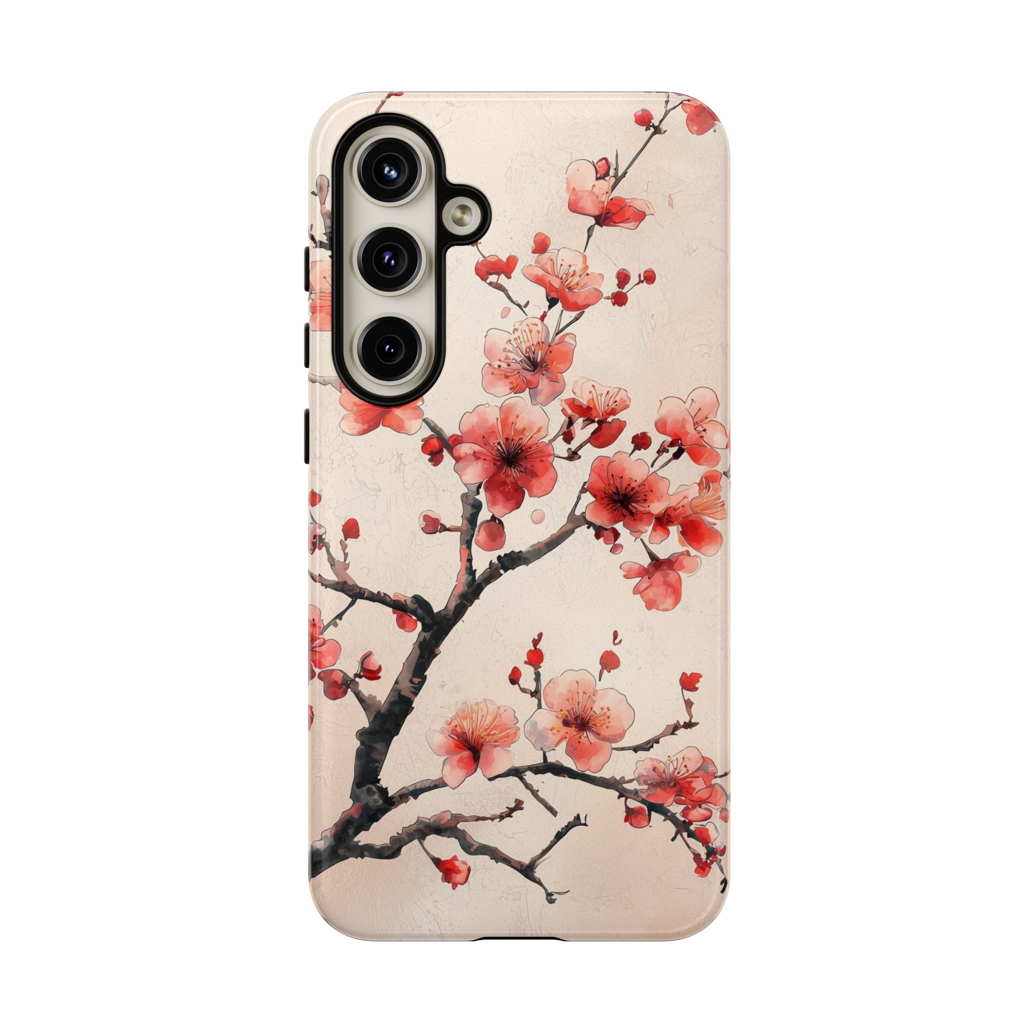 Cherry Blossom Samsung Galaxy Phone Case | Pink Blossom Branch Design