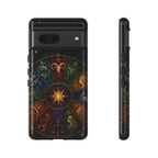 Zodiac Wheel Google Pixel Phone Case | Celestial Astrology Phone Case