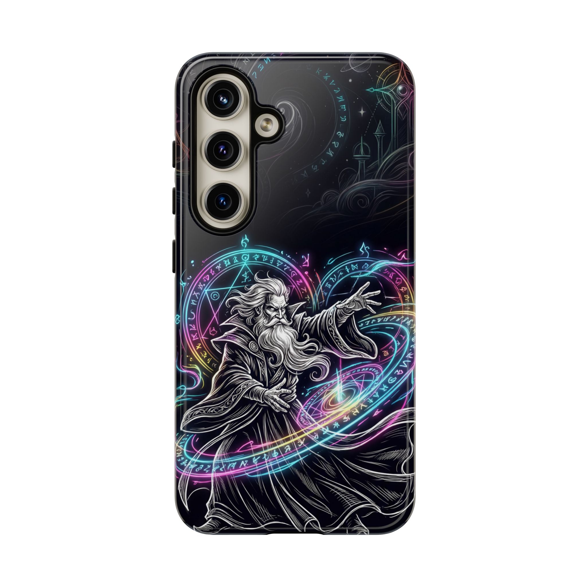 Neon Spell Art Wizard Magic Samsung Galaxy Phone Case