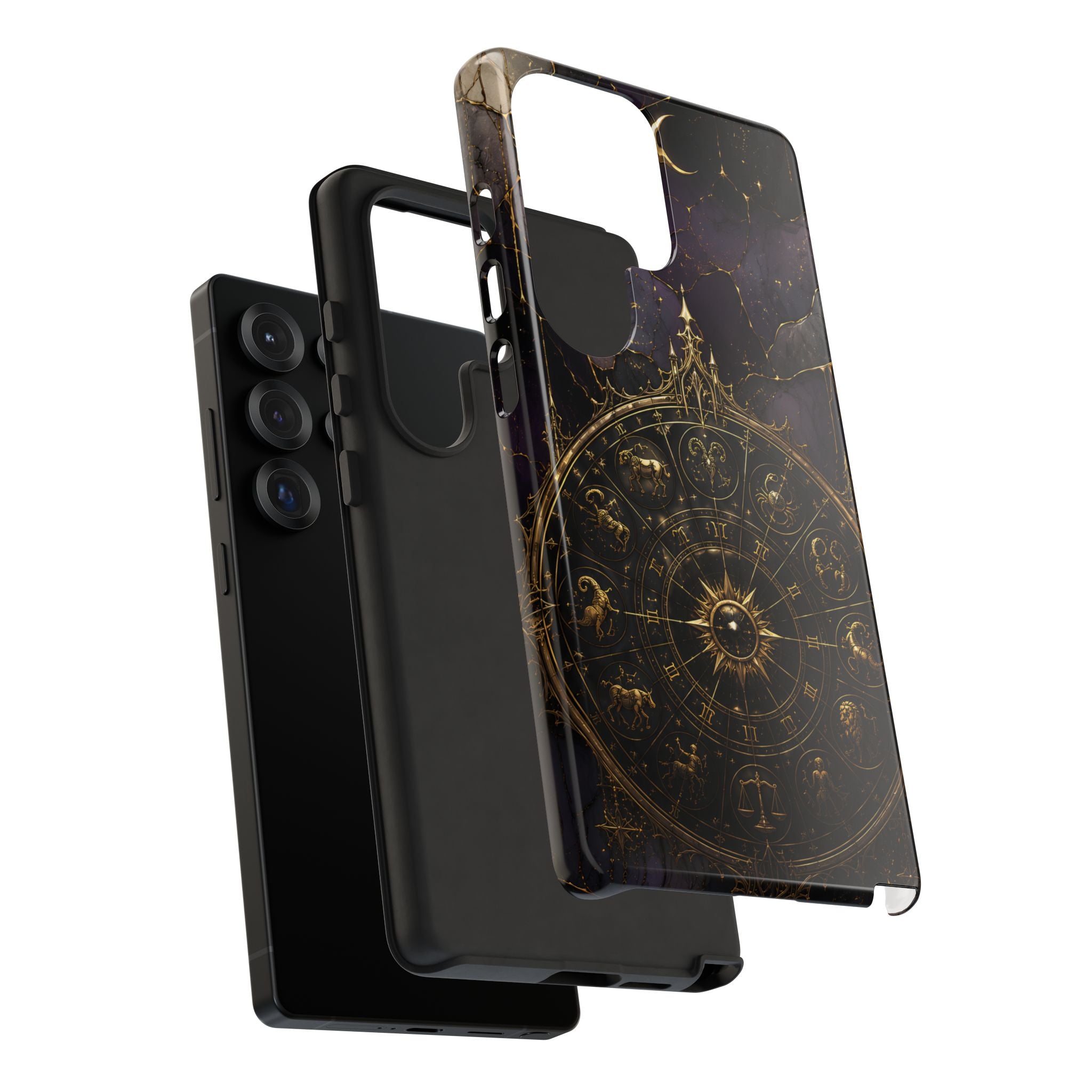 Astrology Wheel Samsung Galaxy Phone Case | Vintage Zodiac Phone Case