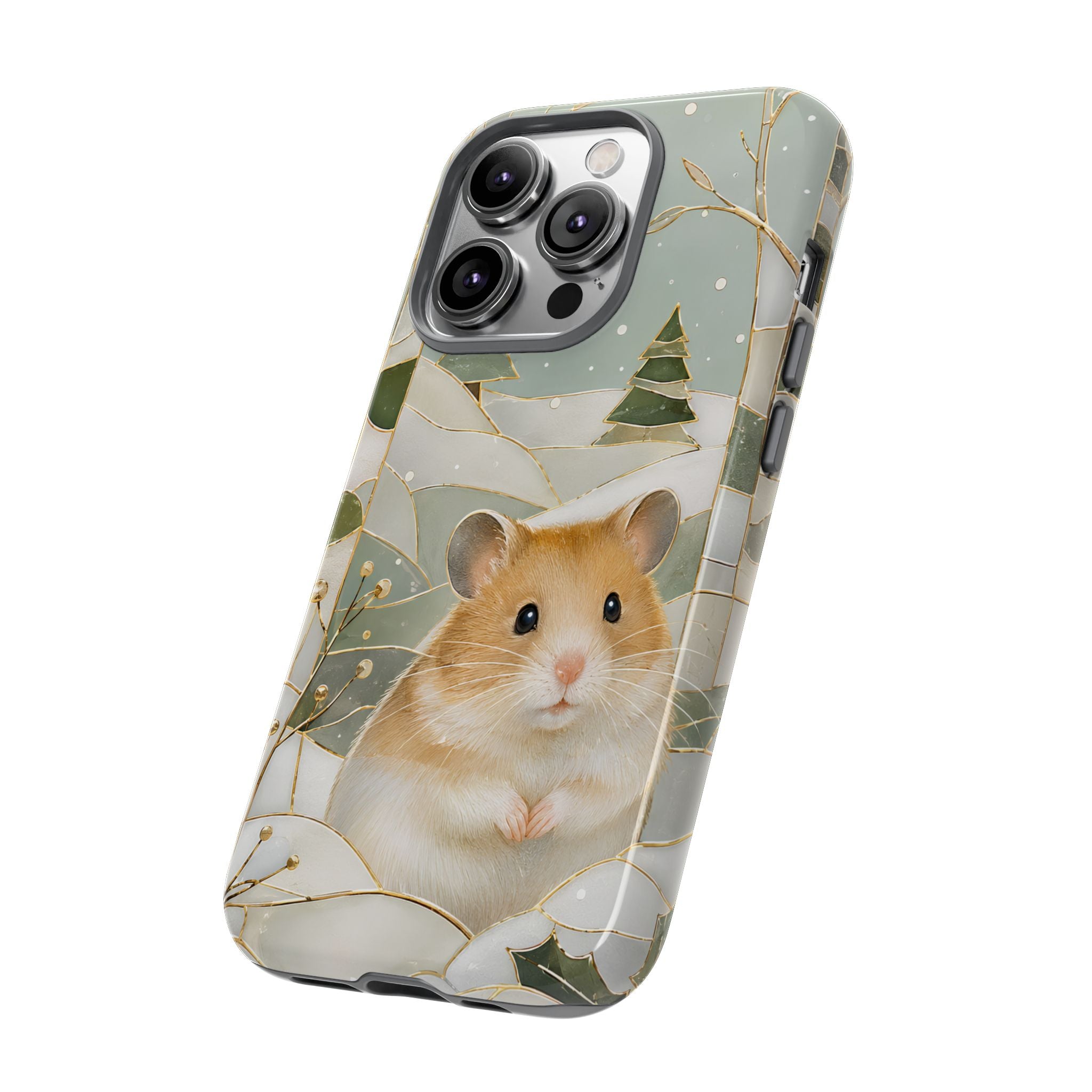 Hamster iPhone Case | Winter Hamster iPhone Case