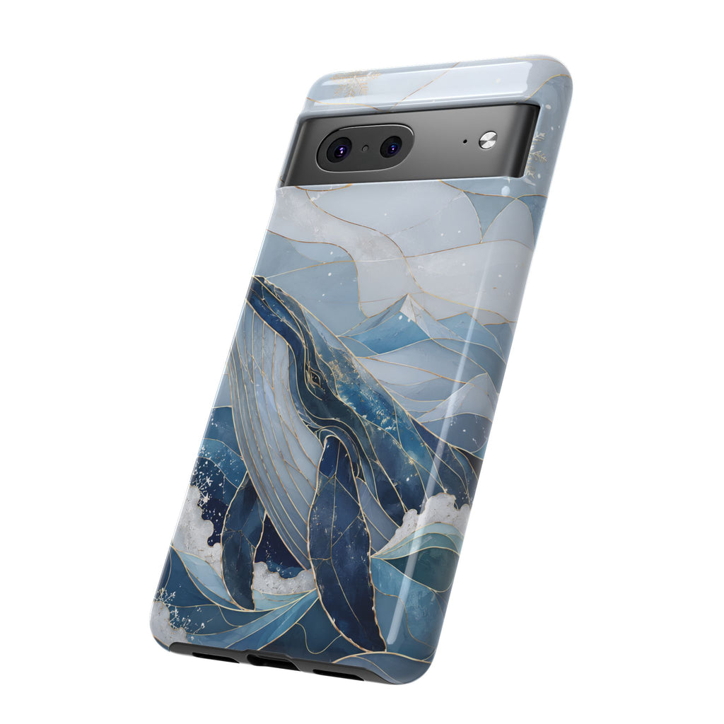 Blue Whale Google Pixel Phone Case | Ocean Wave Phone Case