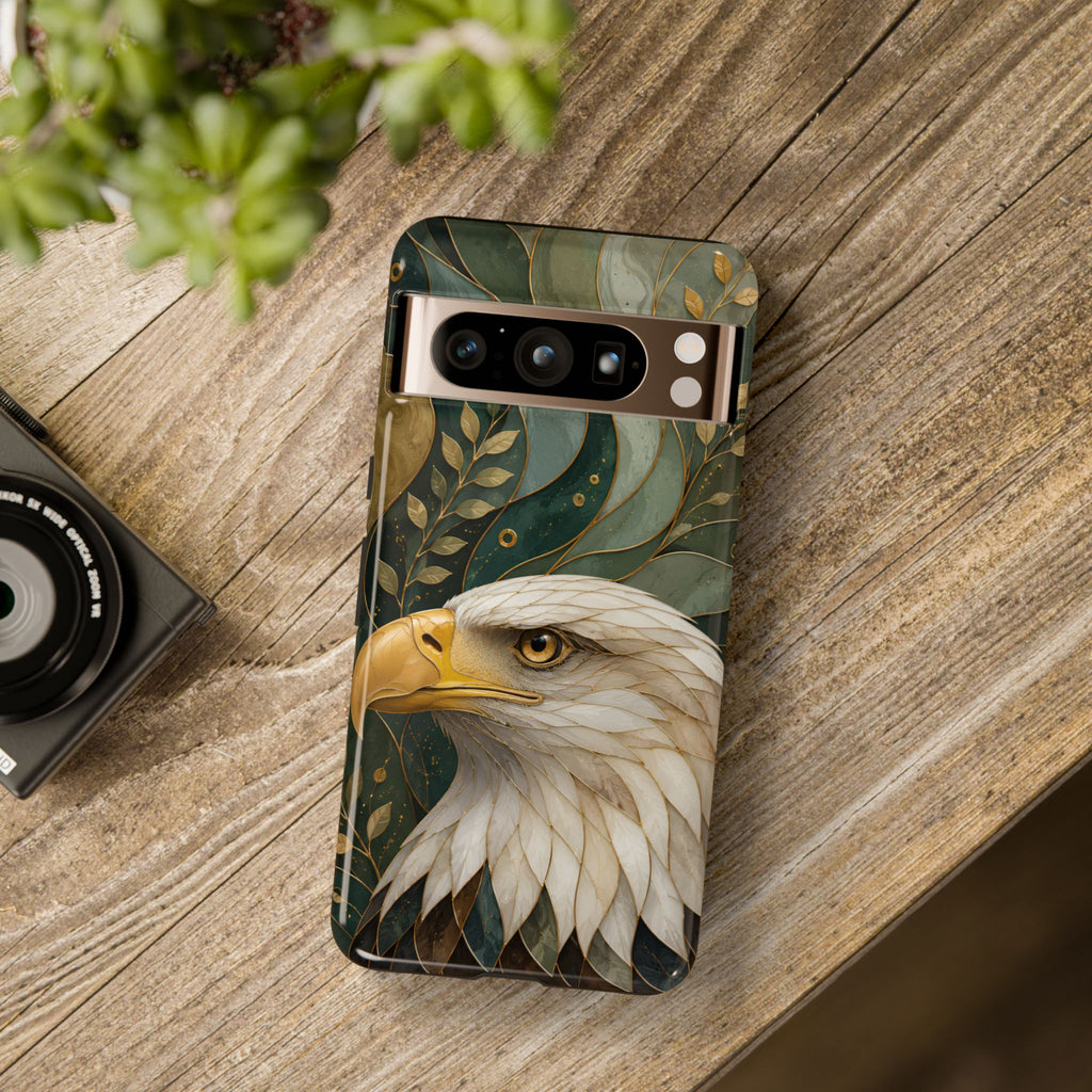 Bald Eagle Google Pixel Phone Case | Patriotic Wildlife Art Cover