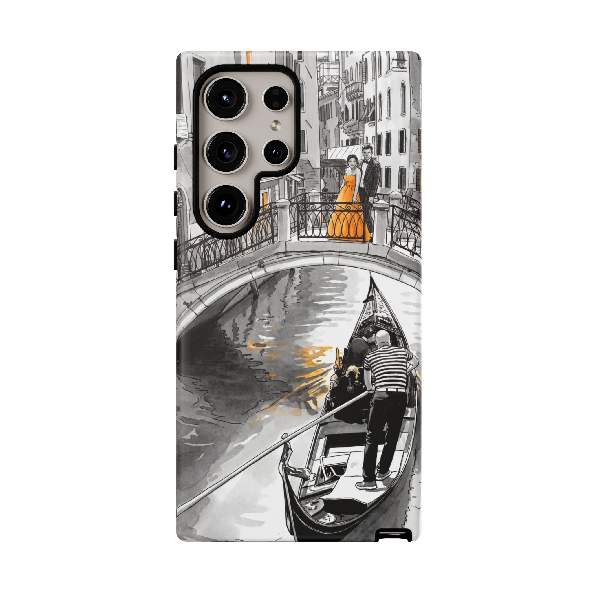 Venice Gondola Samsung Galaxy Case | Romantic Canal Scene Protective Case