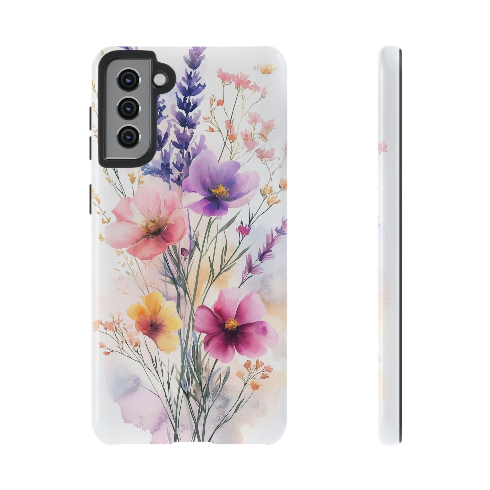 Floral Watercolour Samsung Galaxy Case | Pastel Bouquet