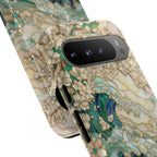 Elegante custodia per Google Pixel con motivo floreale Ocean Wave