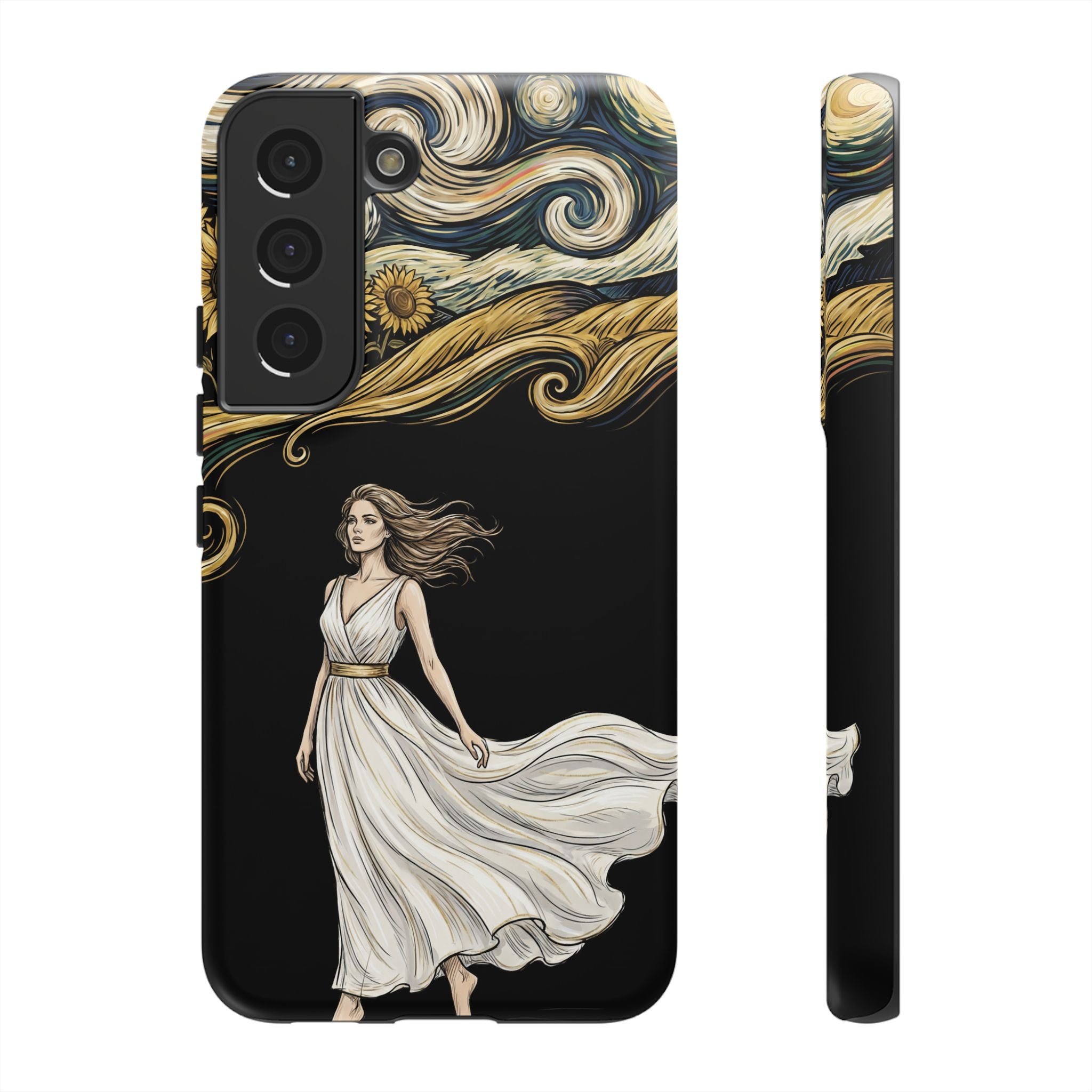 Grecian Muse Samsung Galaxy Phone Case | Artistic Goddess Protective Case