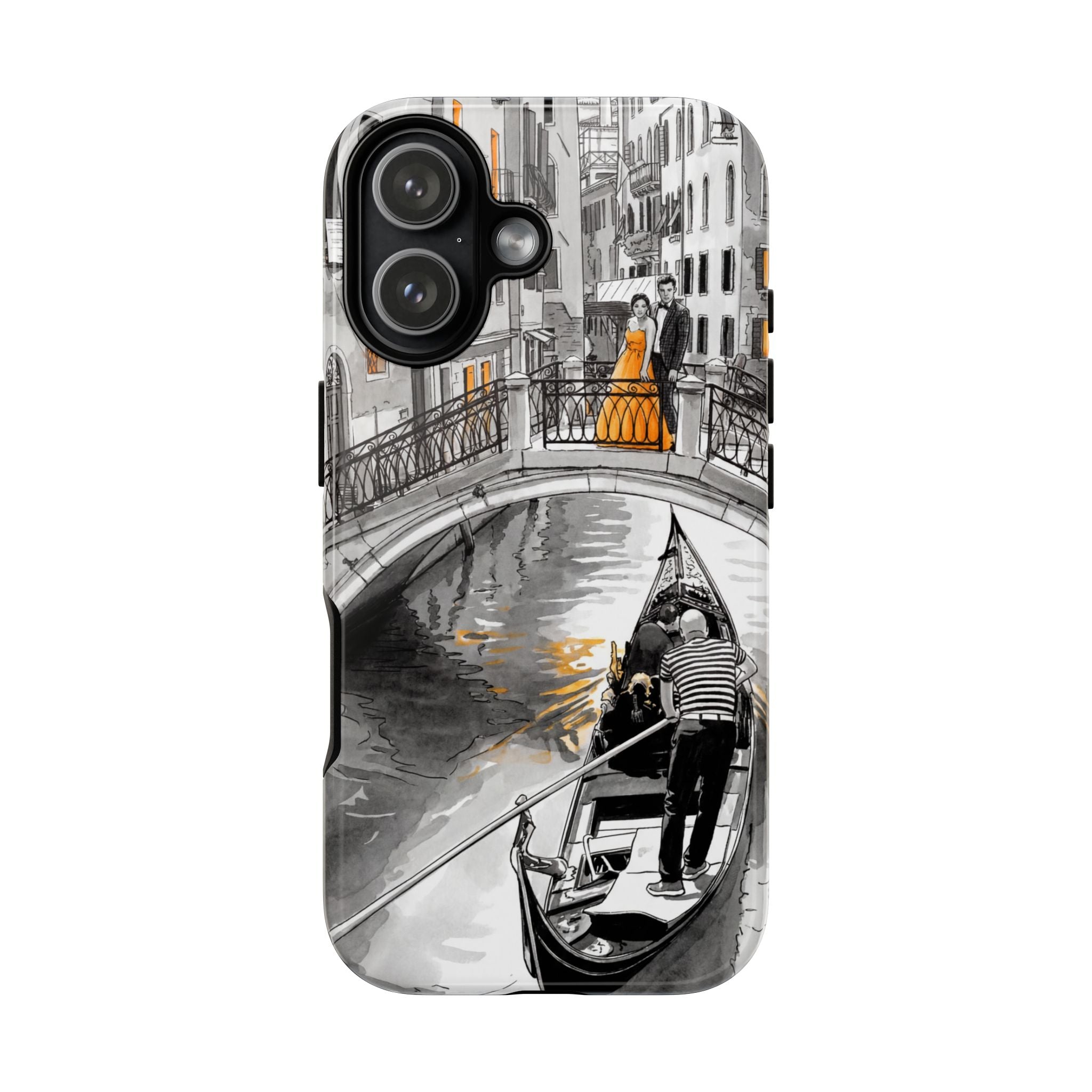 Venice Gondola iPhone Case | Romantic Canal Scene Protective Case