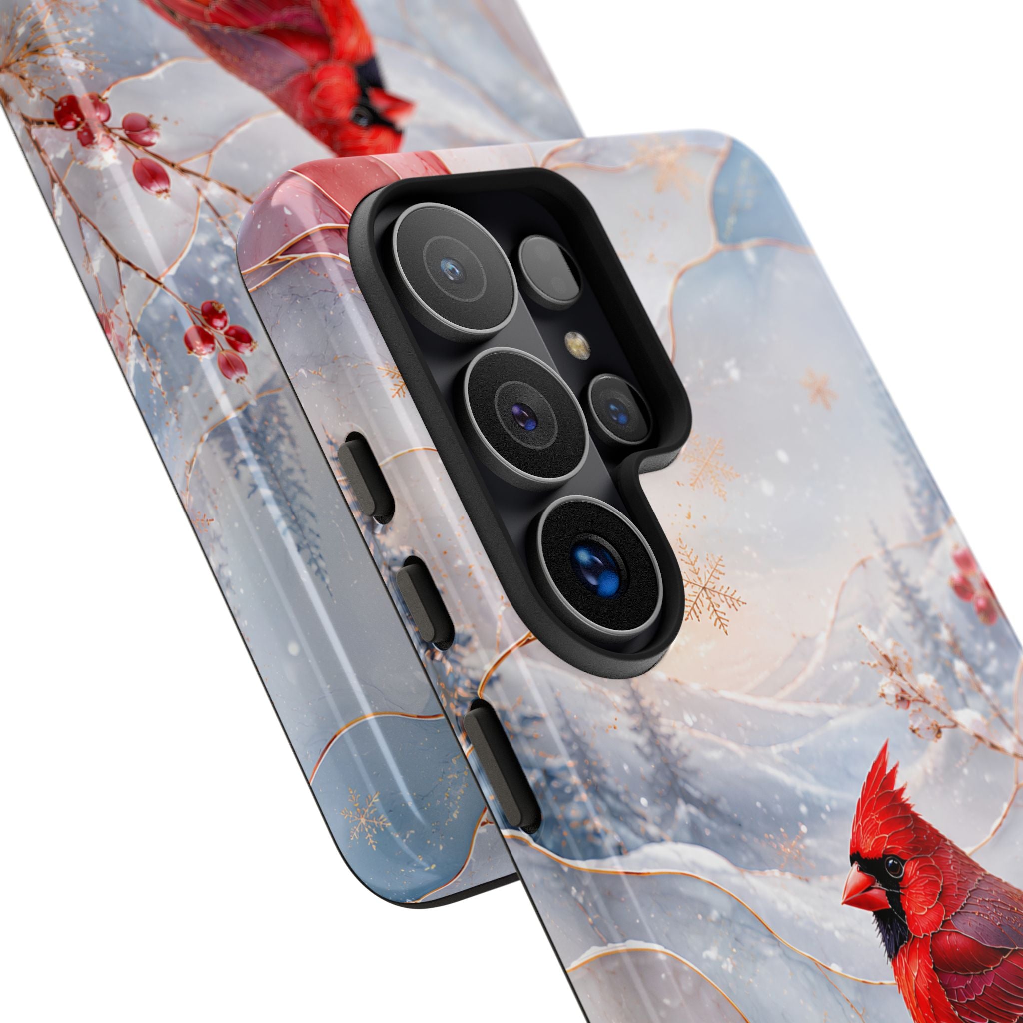 Cardinal Samsung Galaxy Phone Case | Winter Bird iPhone Case