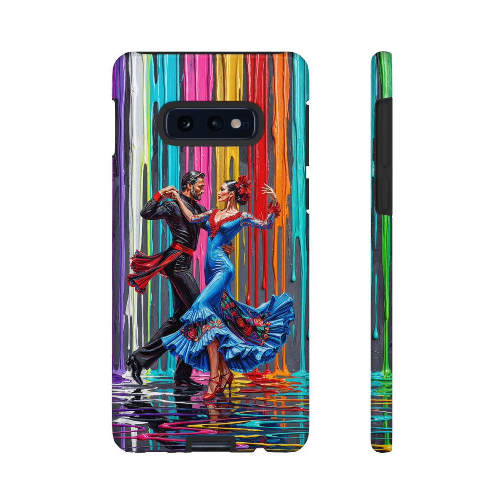 Colorful Tango Samsung Galaxy Phone Case | Vibrant Dancing Couple Art Protection