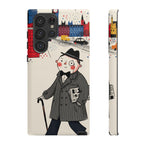 Detective in London Samsung Galaxy Phone Case