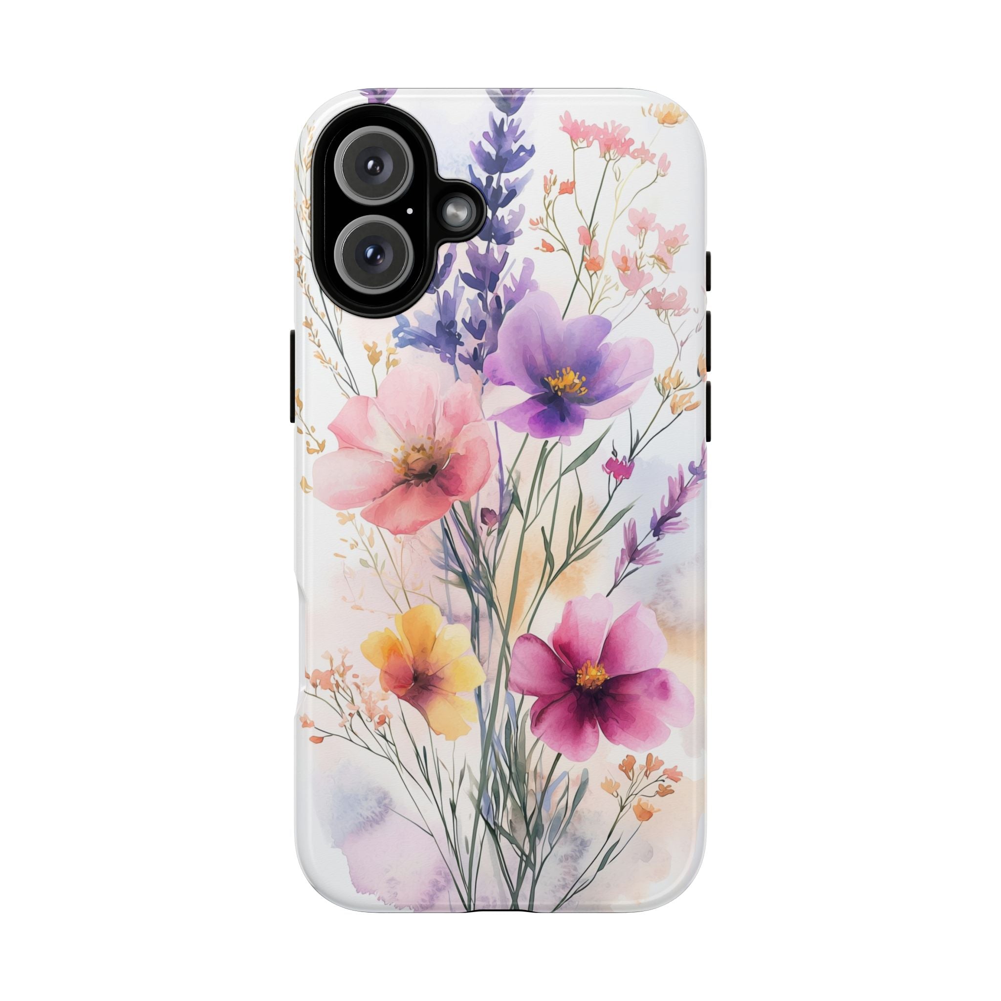 Floral Watercolour iPhone Case | Pastel Bouquet