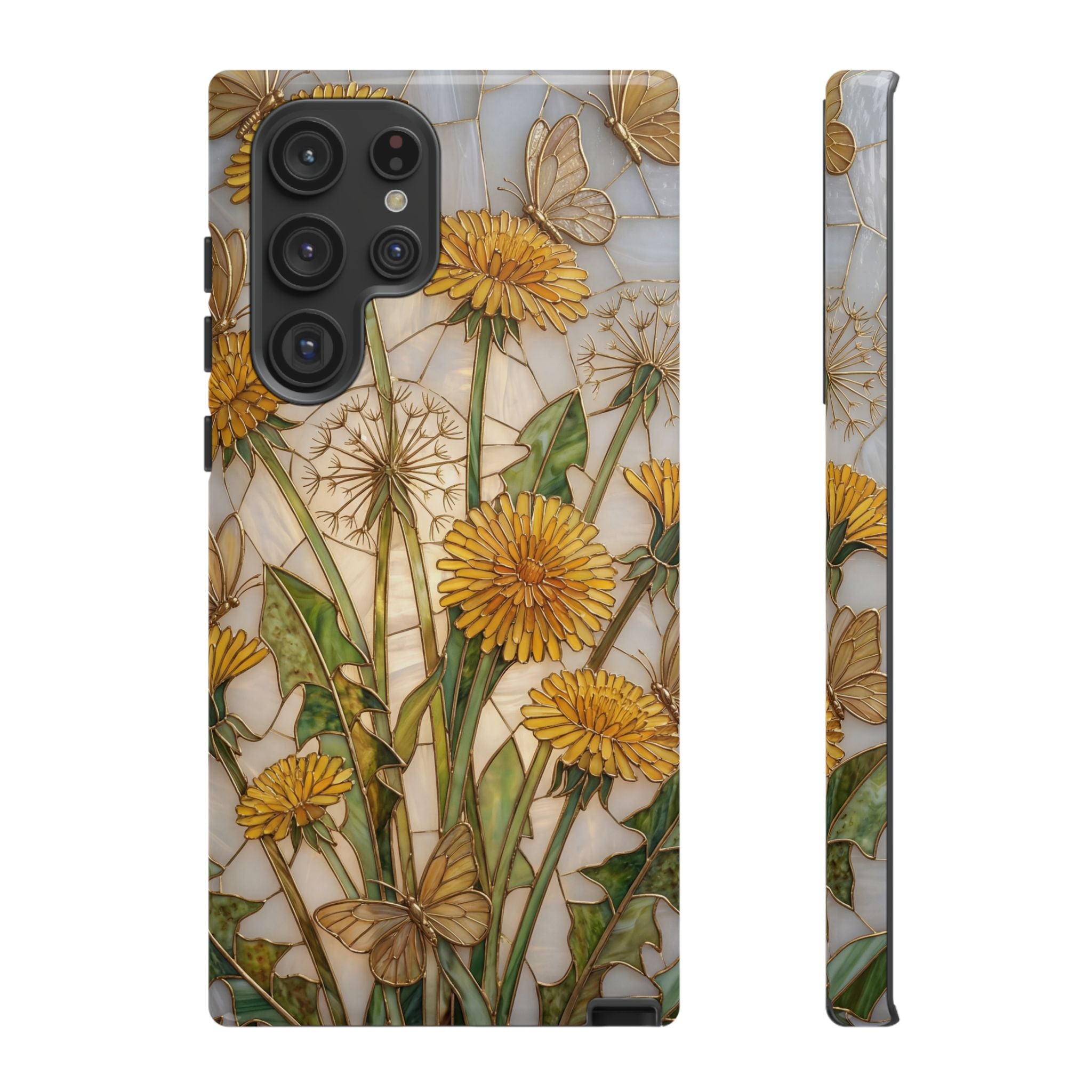 Dandelion Bouquet Tough Samsung Galaxy Case — Floral Botanical Protective Cover